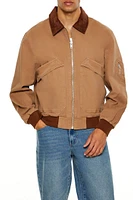Zip-Up Bomber Jacket