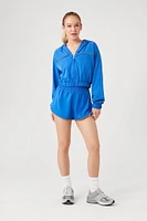 Active Cropped Windbreaker Jacket