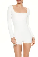 Active Fitted Open-Back Romper