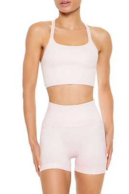 Seamless Strappy Sports Bra