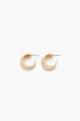 Cutout Hoop Earrings