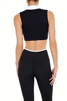 Active Seamless Two-Tone Crop Top
