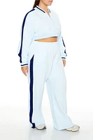 Plus Active Striped Sweatpants