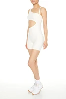 Active Asymmetrical Cutout Romper