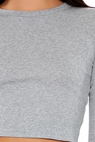 Ribbed Knit Crop Top