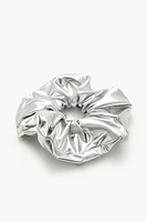 Metallic Hair Scrunchie