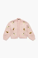 Girls Bee Cardigan Sweater (Kids)