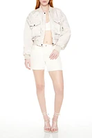 Pull-Ring Bomber Jacket