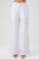 Striped Wide-Leg Pants