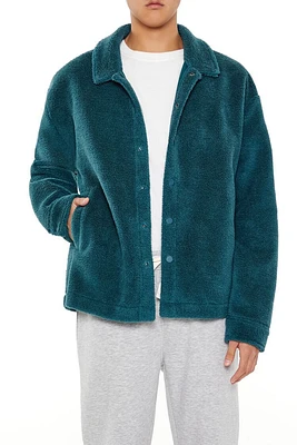 Plush Drop-Sleeve Shacket