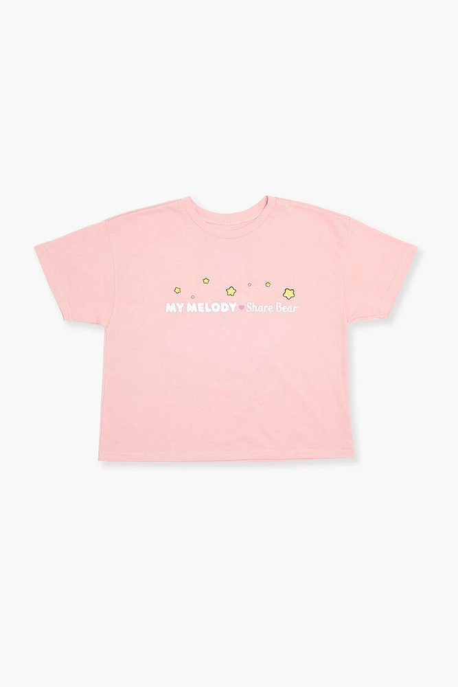 Girls My Melody & Share Bear Tee (Kids)