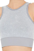 Seamless Cutout Sports Bra