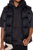 Quilted Zip-Up Puffer Vest