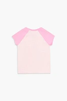 Girls Royally Fierce Raglan Tee (Kids)