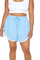 Plus Drawstring Shorts
