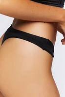 Mid-Rise Thong Panties