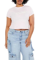 Plus Central Park Cropped Tee