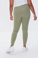 Plus Basic High-Rise Leggings