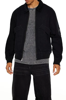 Zip-Up Bomber Jacket