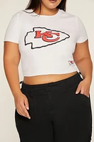 Plus Kansas City Chiefs Baby Tee