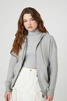 Hooded Zip-Up Sweater