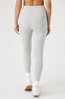 Active Heathered Surplice Leggings