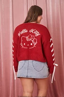 Plus Hello Kitty Cardigan Sweater