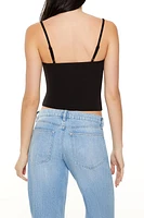 Rosette Cropped Cami