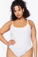 Plus Basic Cotton Bodysuit