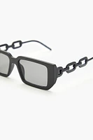 Rectangular Frame Sunglasses