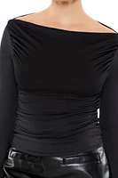 Contour Sculpt Ruched Top