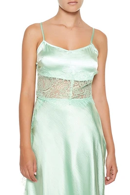 Satin Tie-Back Cami