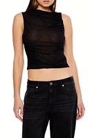 Ruched Sleeveless Top