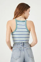 Striped Cami Bodysuit