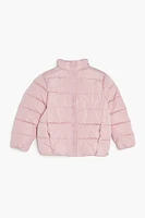 Girls Quilted Puffer Coat (Kids)