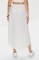 Kendall + Kylie Linen-Blend Skirt