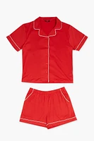 Girls Shirt & Shorts Pajama Set (Kids)