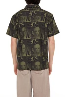 Bratz Print Cuban Collar Shirt