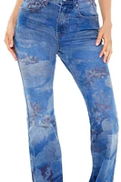 Angel High-Rise Flare Jeans