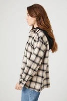 Plaid Combo Flannel Shirt