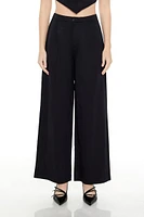 French Terry Wide-Leg Pants