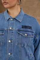 Plus Compton Cowboys Denim Jacket