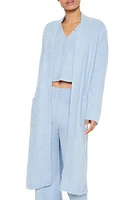 Plush Longline Pajama Robe