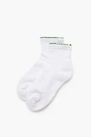 Ruffle-Trim Crew Socks