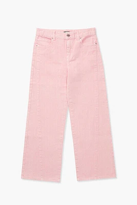 Girls Mid-Rise Wide-Leg Pants (Kids)