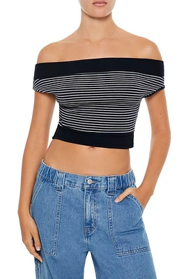 Striped Off-the-Shoulder Top