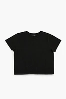 Girls Cotton Crew Tee (Kids