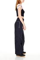 Zip-Pocket Trouser Pants