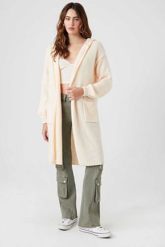 Hooded Cardigan Sweater