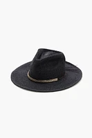 Beaded Straw Fedora